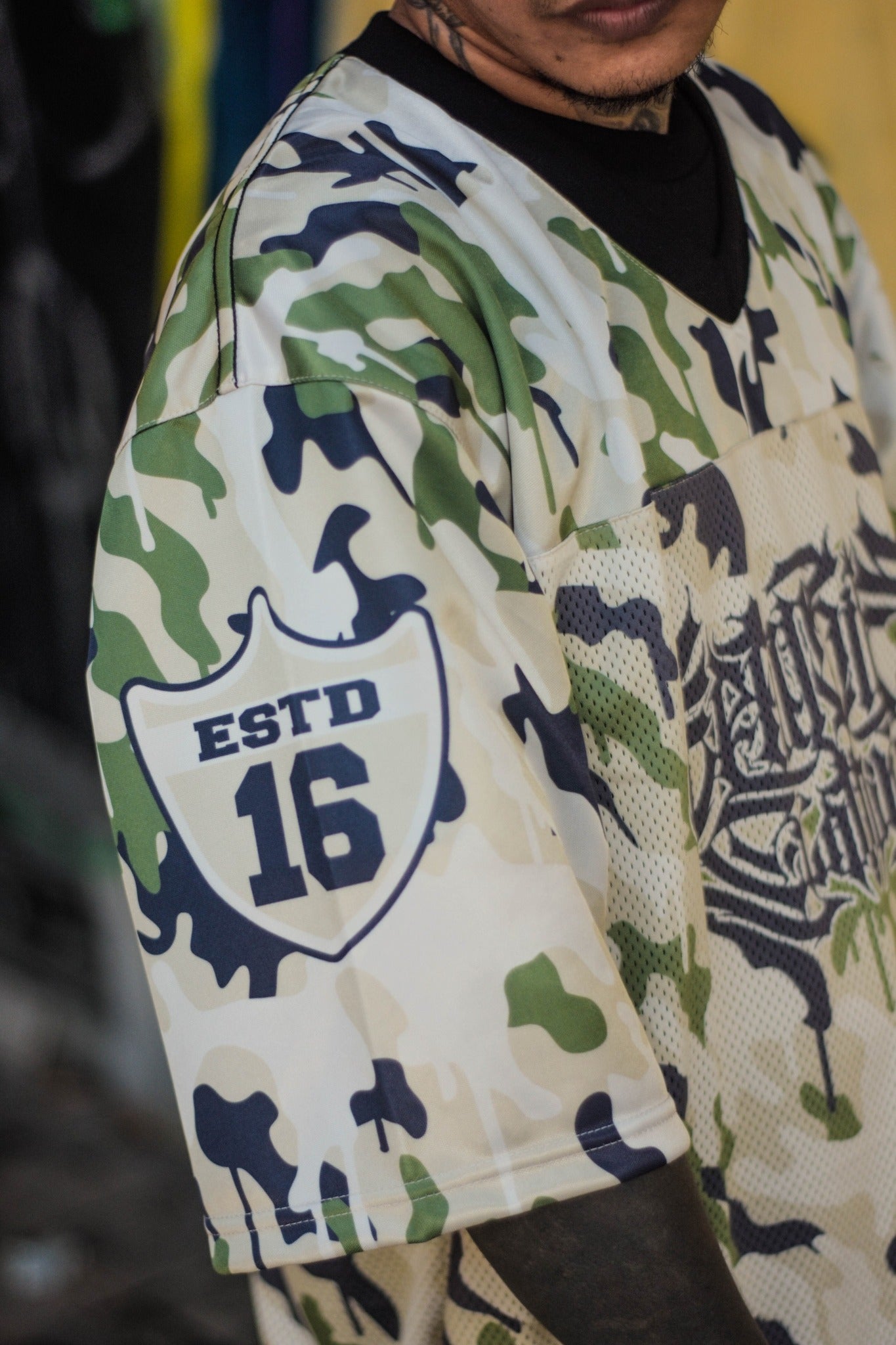 Camou Football Jersey