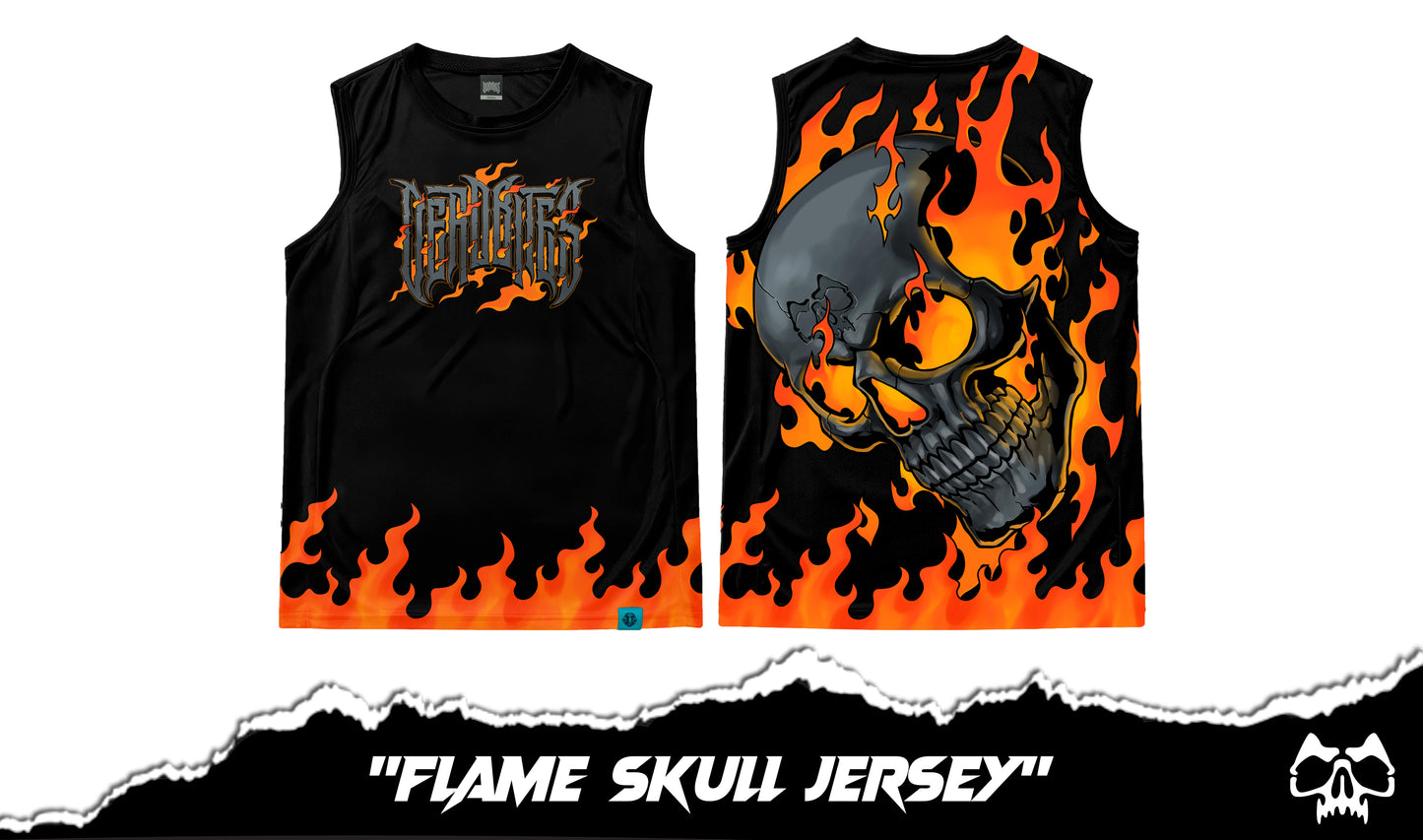 FLAME SKULL JERSEY