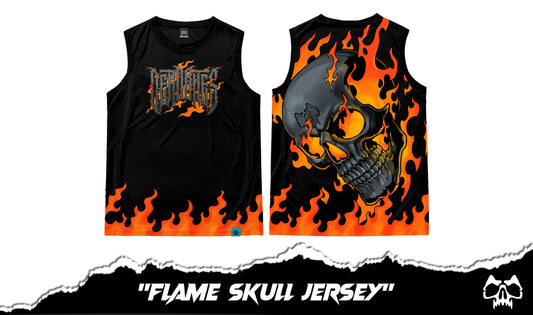 FLAME SKULL JERSEY